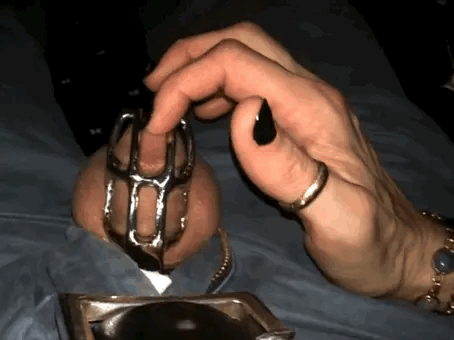 Cocktail Fun Pain Torture Femdom Humiliation Chastity Cage #102884972