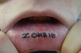 Tatuaje de labios.
 #91696407