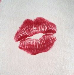Lips tattoo. #91696911