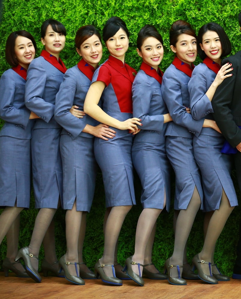 Flight Attendants in Pantyhose - #005 Air China Girls #94077440
