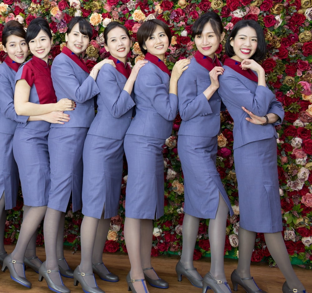 Flight Attendants in Pantyhose - #005 Air China Girls #94077462