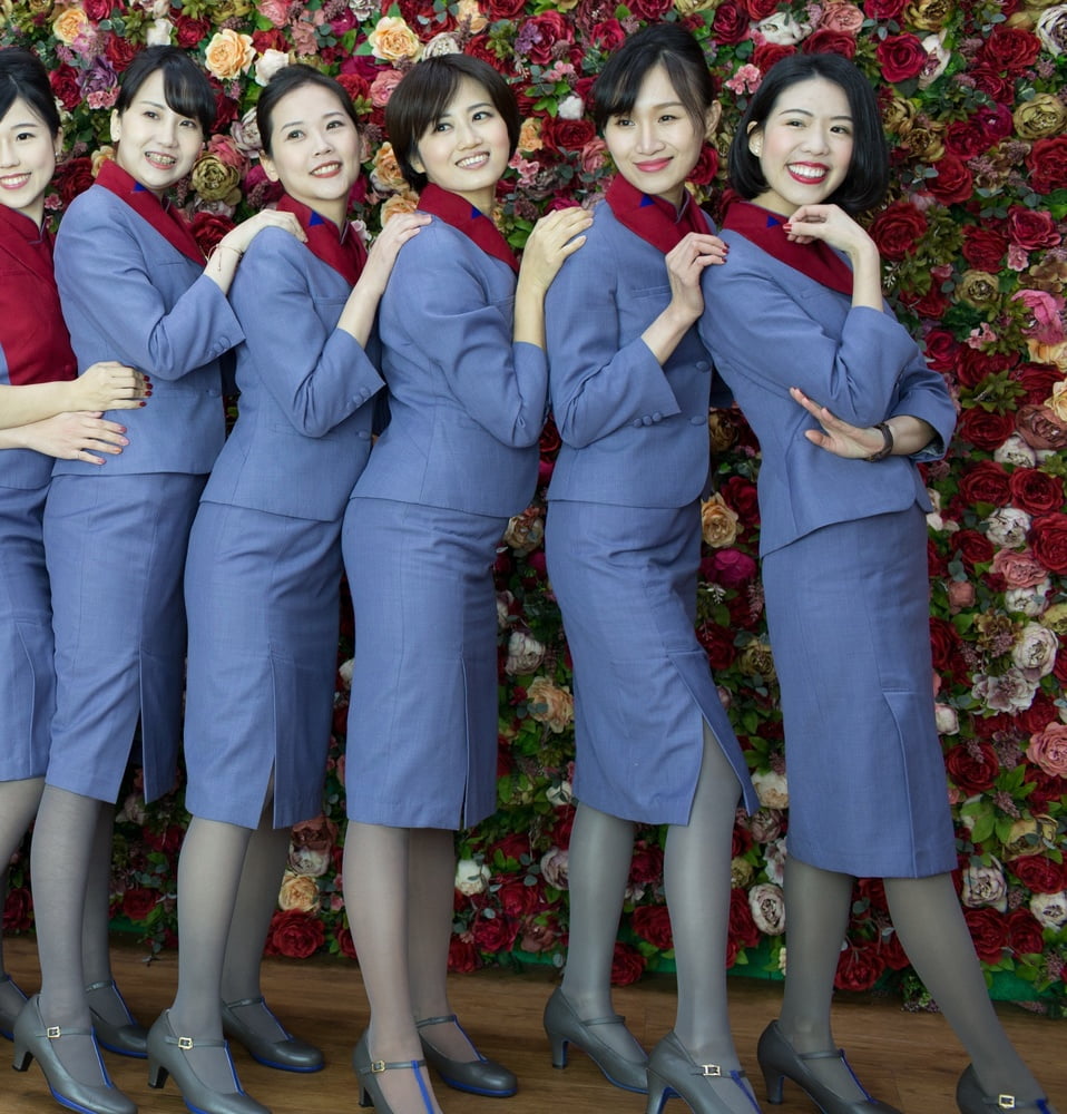 Azafatas en pantimedias - #005 air china girls
 #94077464