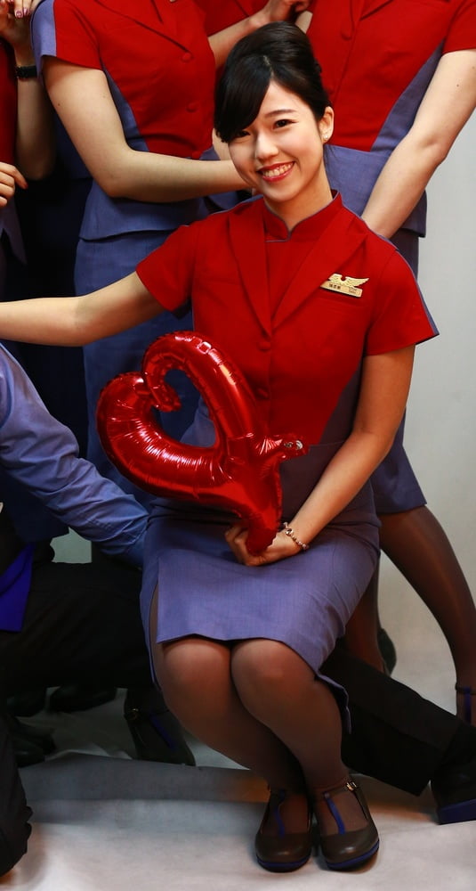 Flight Attendants in Pantyhose - #005 Air China Girls #94077479