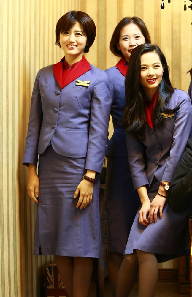 Flight Attendants in Pantyhose - #005 Air China Girls #94077521