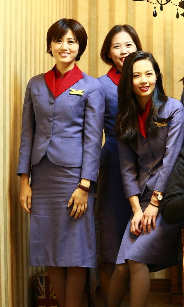 Flight Attendants in Pantyhose - #005 Air China Girls #94077523