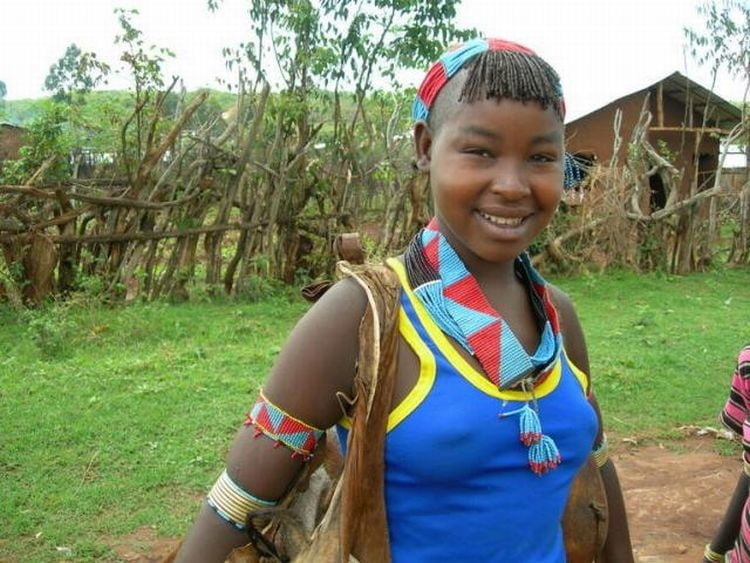 Afrikanische Stämme - Solo-Mädchen
 #92281224