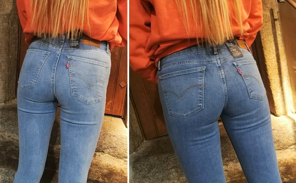 Feeding my jeans ass fetish... #89210234