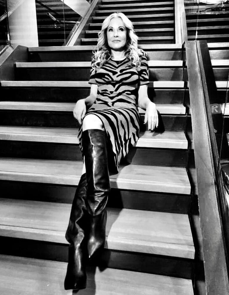 Female Celebrity Boots &amp; Leather - Katja Burkard #100844561