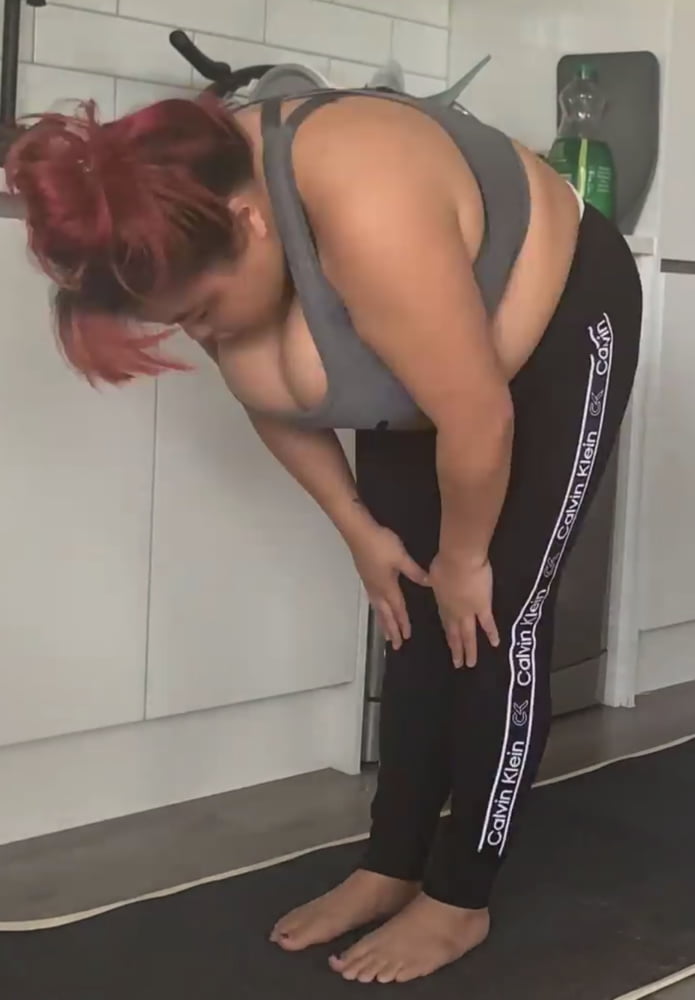 fucking big tits asian bbw Amanda doing yoga #95795839