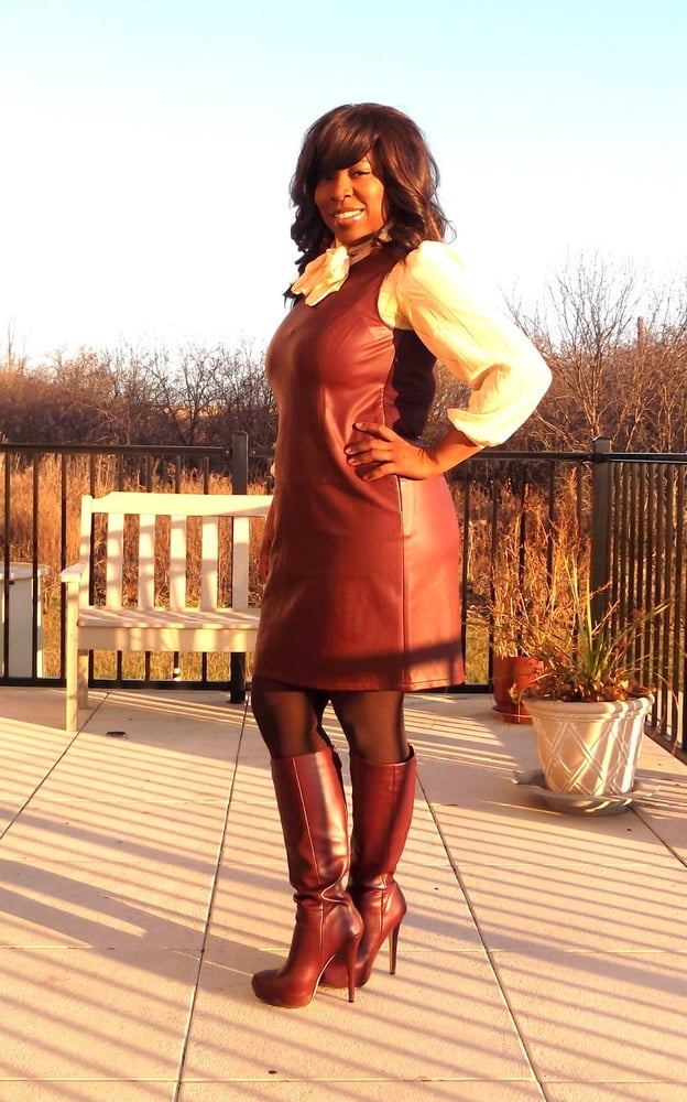 Ebony Goddess wearing Boots no.2 #103231972