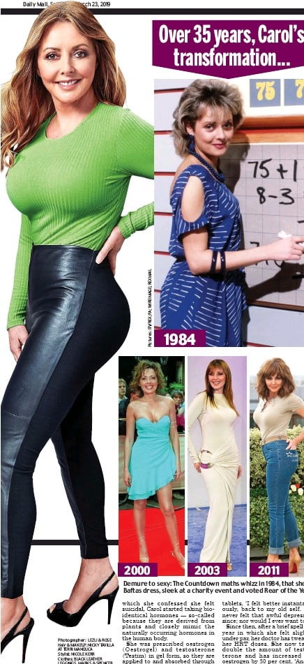 Carol vorderman pantalon en cuir
 #102701474