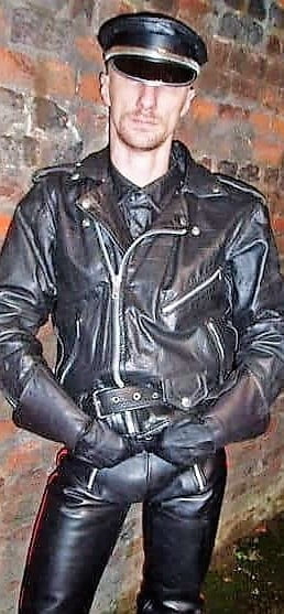 Black Leather Jackets #100654036