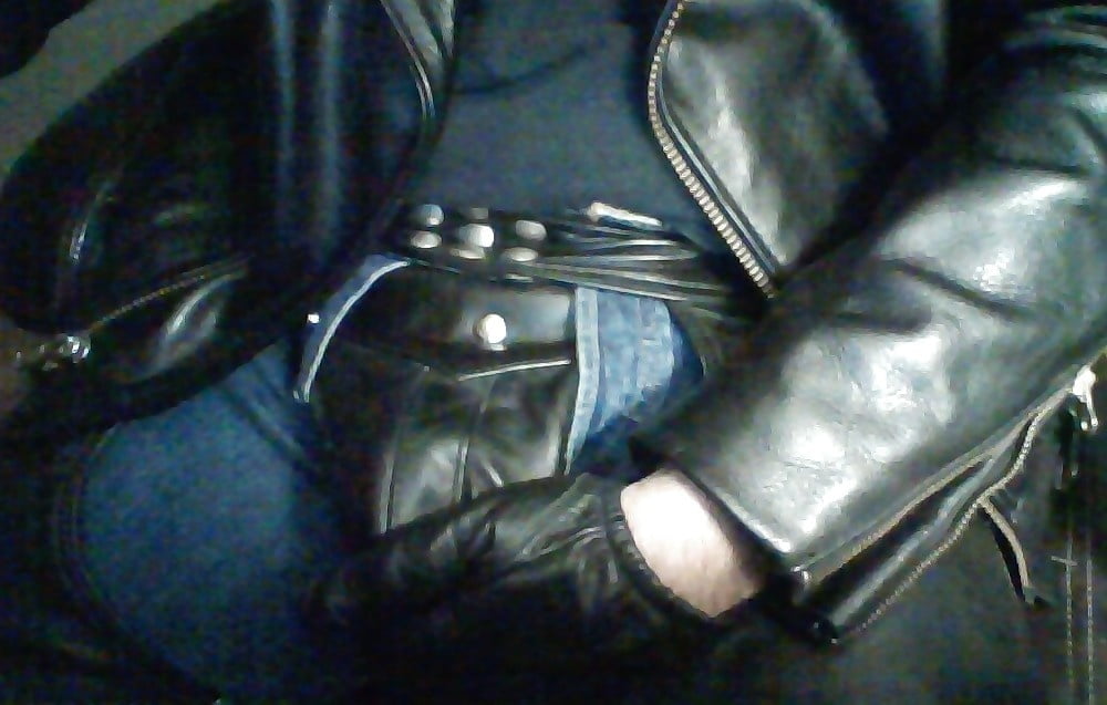 Black Leather Jackets #100654140