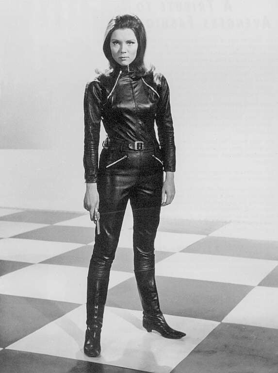 Celebrity Leather - Avengers - Diana Rigg as Ema Peel #99692283