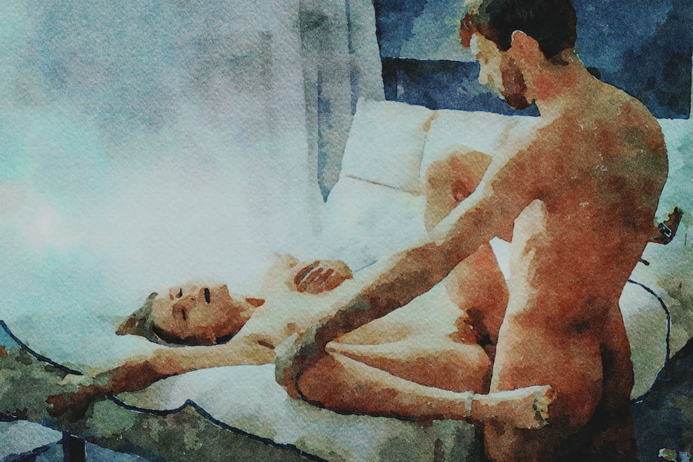 Erotic Digital Watercolor 48 #103826481