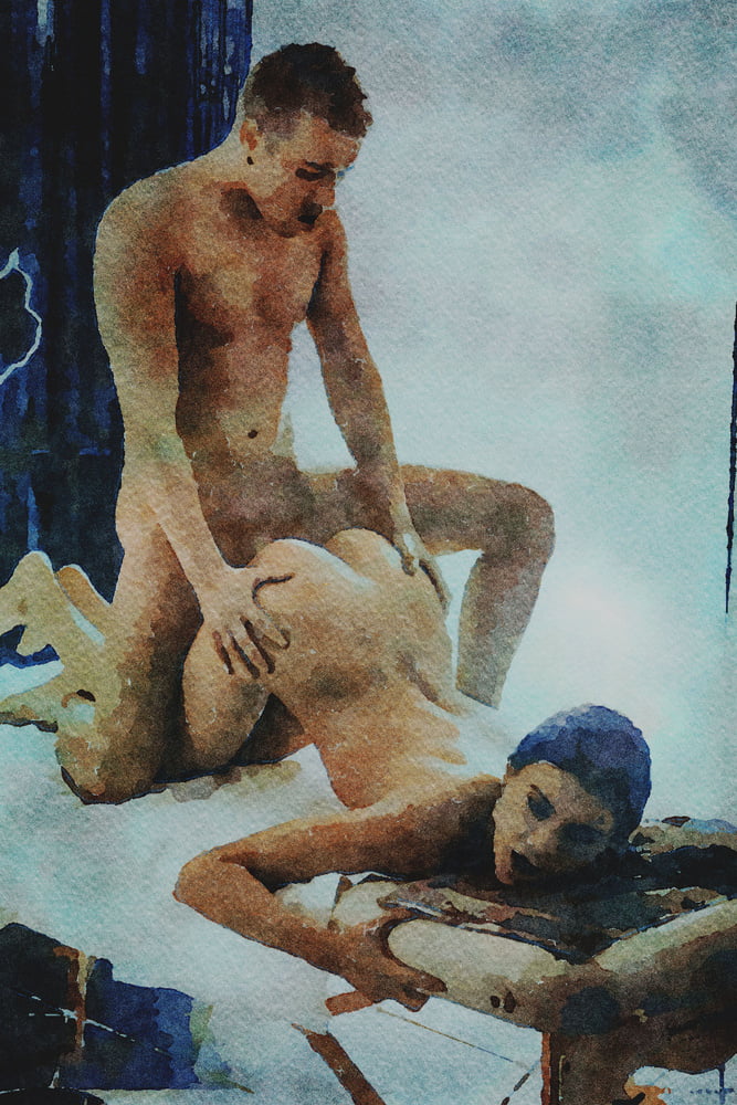 Erotic Digital Watercolor 48 #103826494
