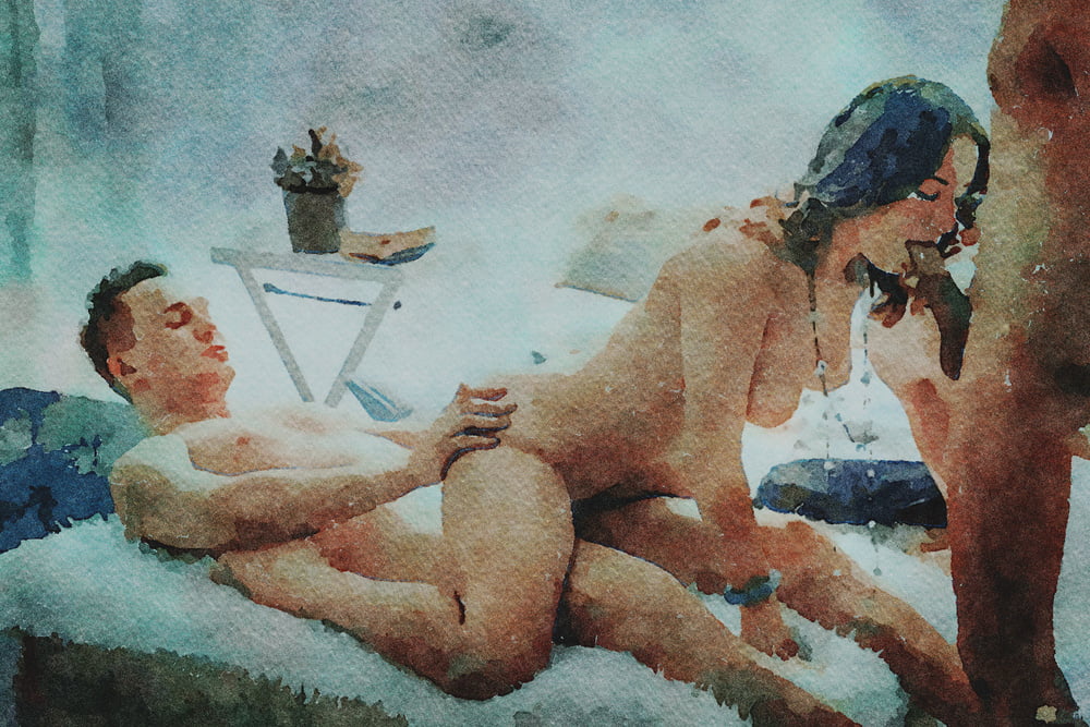 Erotic Digital Watercolor 48 #103826591