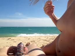 Chastity am Strand
 #95432511