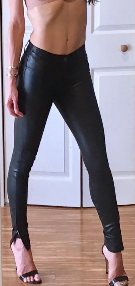 J brand leather perfect tight skinny push up pants
 #104385572