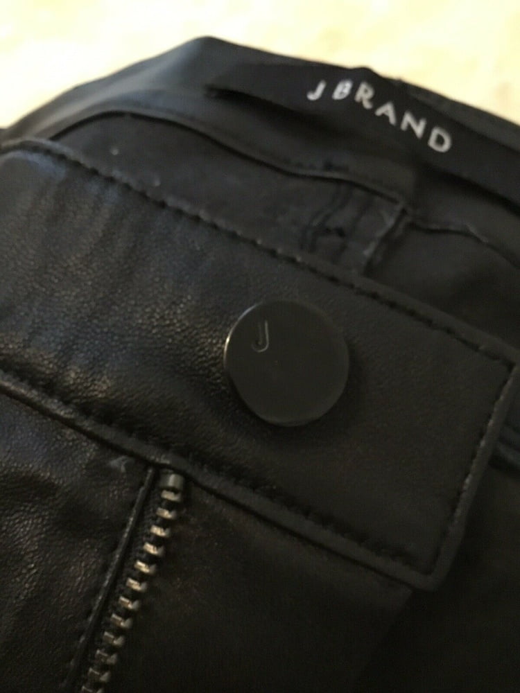 J brand leather perfect skinny push up pants
 #104385599