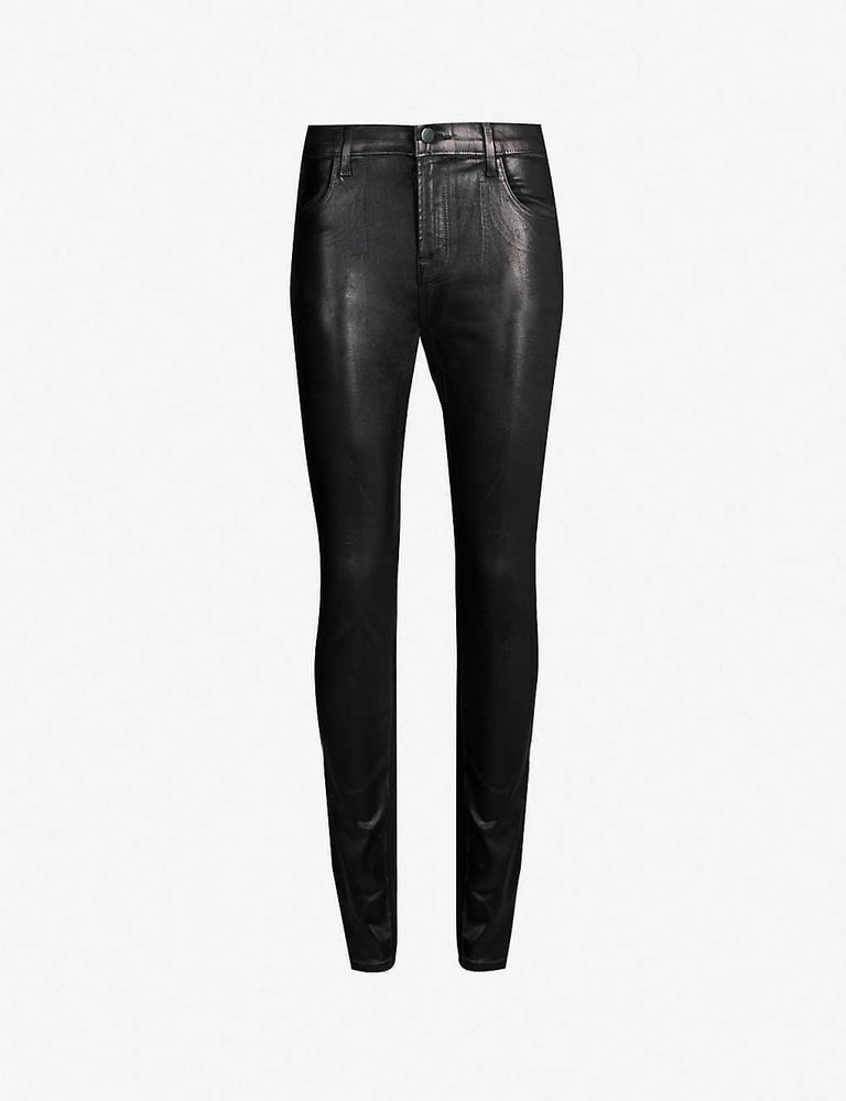 J BRAND LEATHER PERFECT TIGHT SKINNY PUSH UP PANTS #104385634
