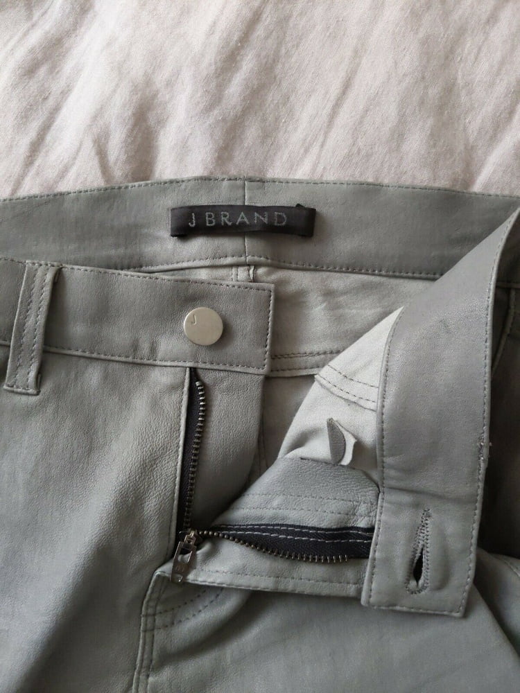 J brand leather perfect skinny push up pants
 #104385652
