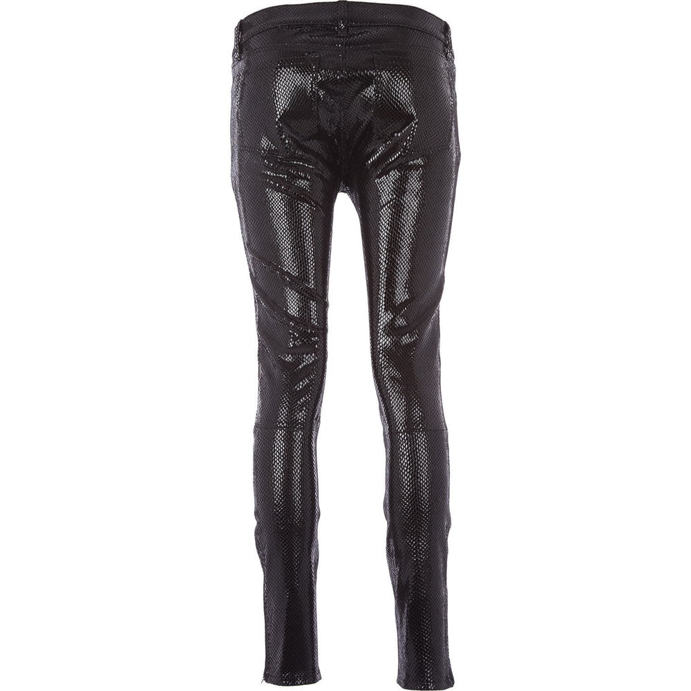 J BRAND LEATHER PERFECT TIGHT SKINNY PUSH UP PANTS #104385670