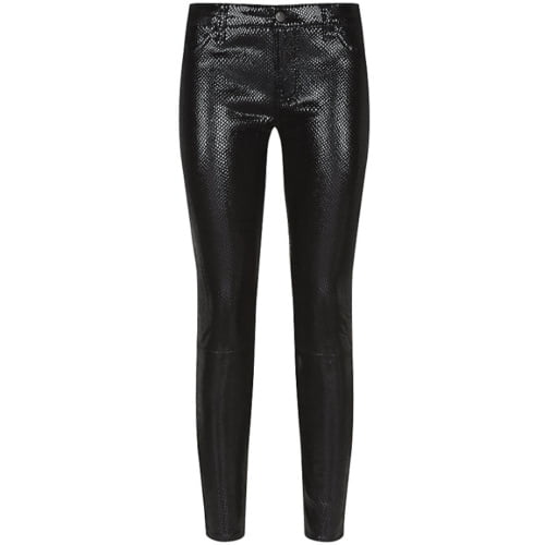 J BRAND LEATHER PERFECT TIGHT SKINNY PUSH UP PANTS #104385685