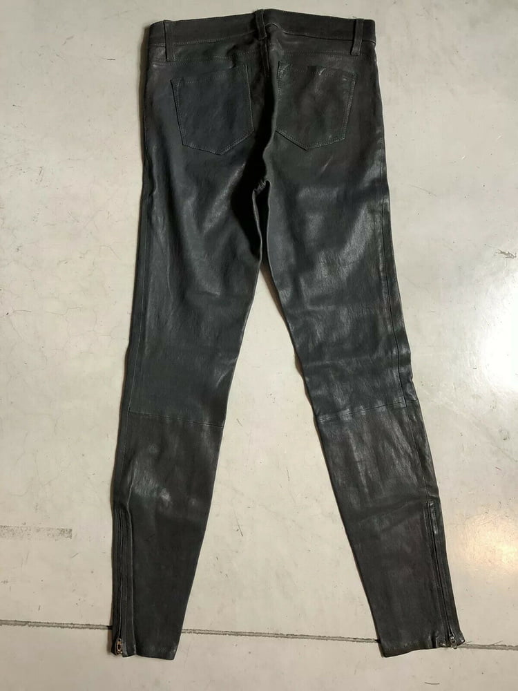 J brand leather perfect tight skinny push up pants
 #104385697