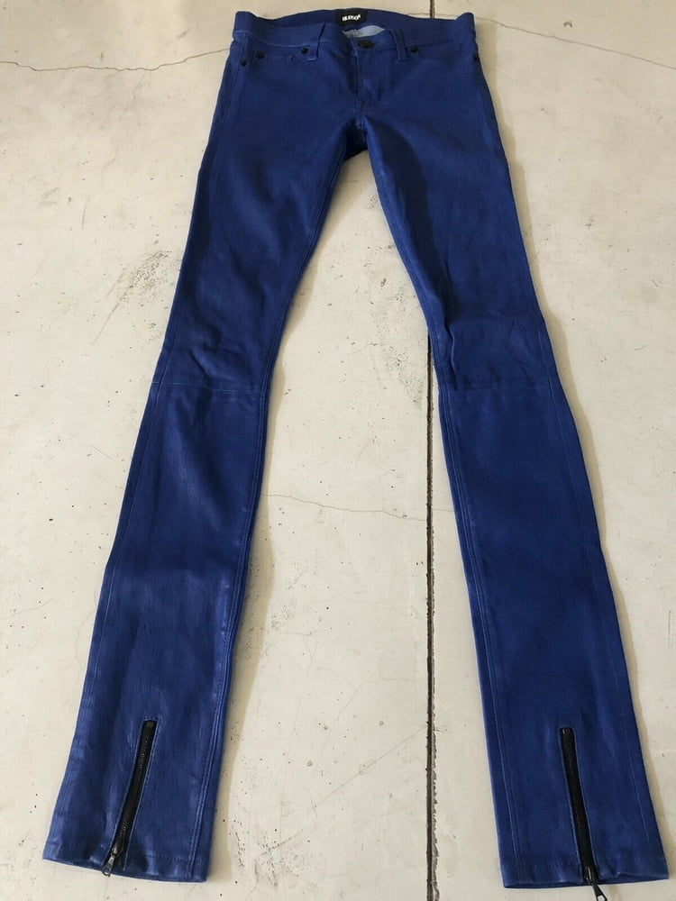J BRAND LEATHER PERFECT TIGHT SKINNY PUSH UP PANTS #104385731