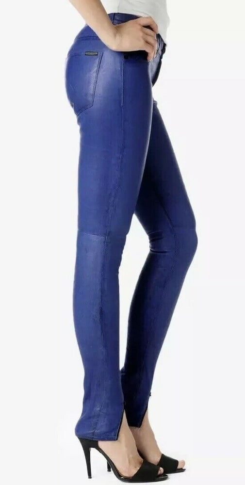 J brand leather perfect skinny push up pants
 #104385742