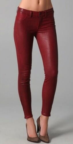 J brand leather perfect tight skinny push up pants
 #104385789