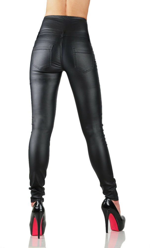 J BRAND LEATHER PERFECT TIGHT SKINNY PUSH UP PANTS #104385810