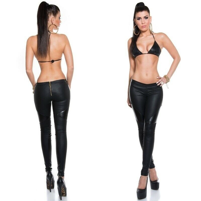 J BRAND LEATHER PERFECT TIGHT SKINNY PUSH UP PANTS #104385842