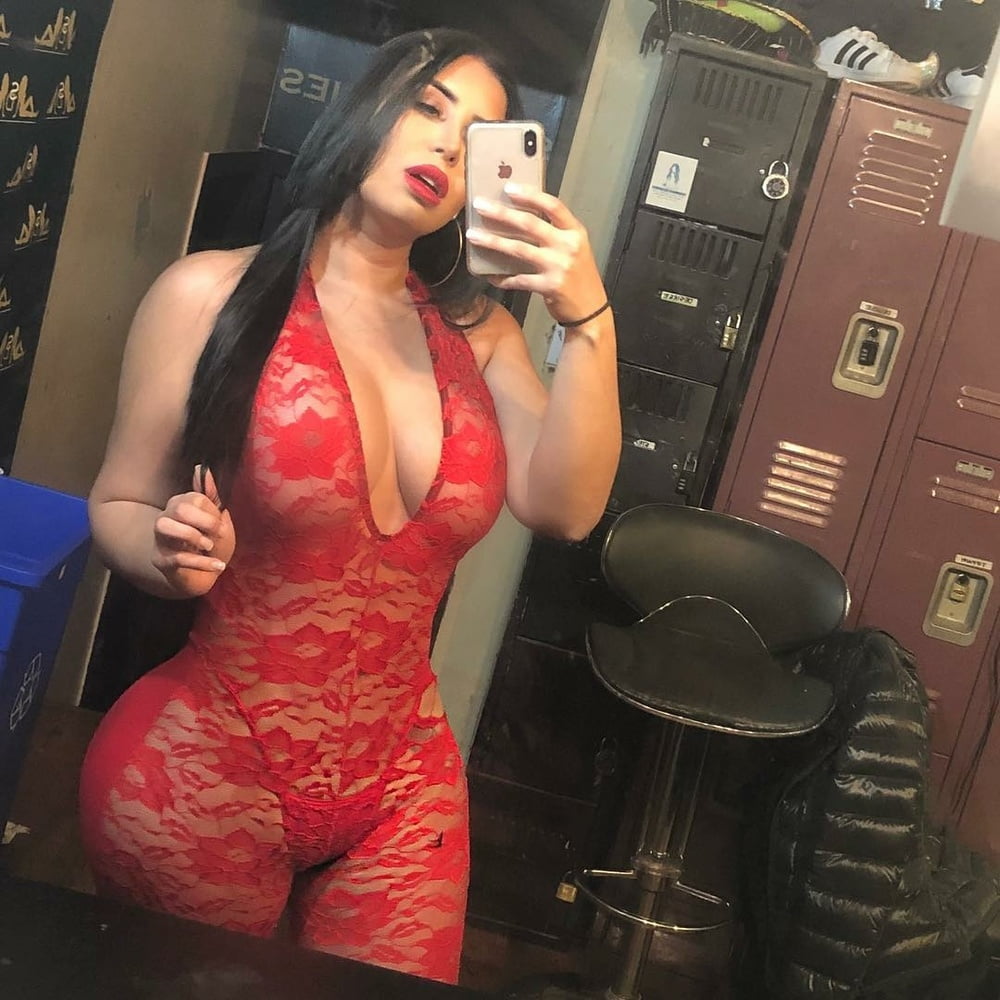 Instagram models in pose V #87790406