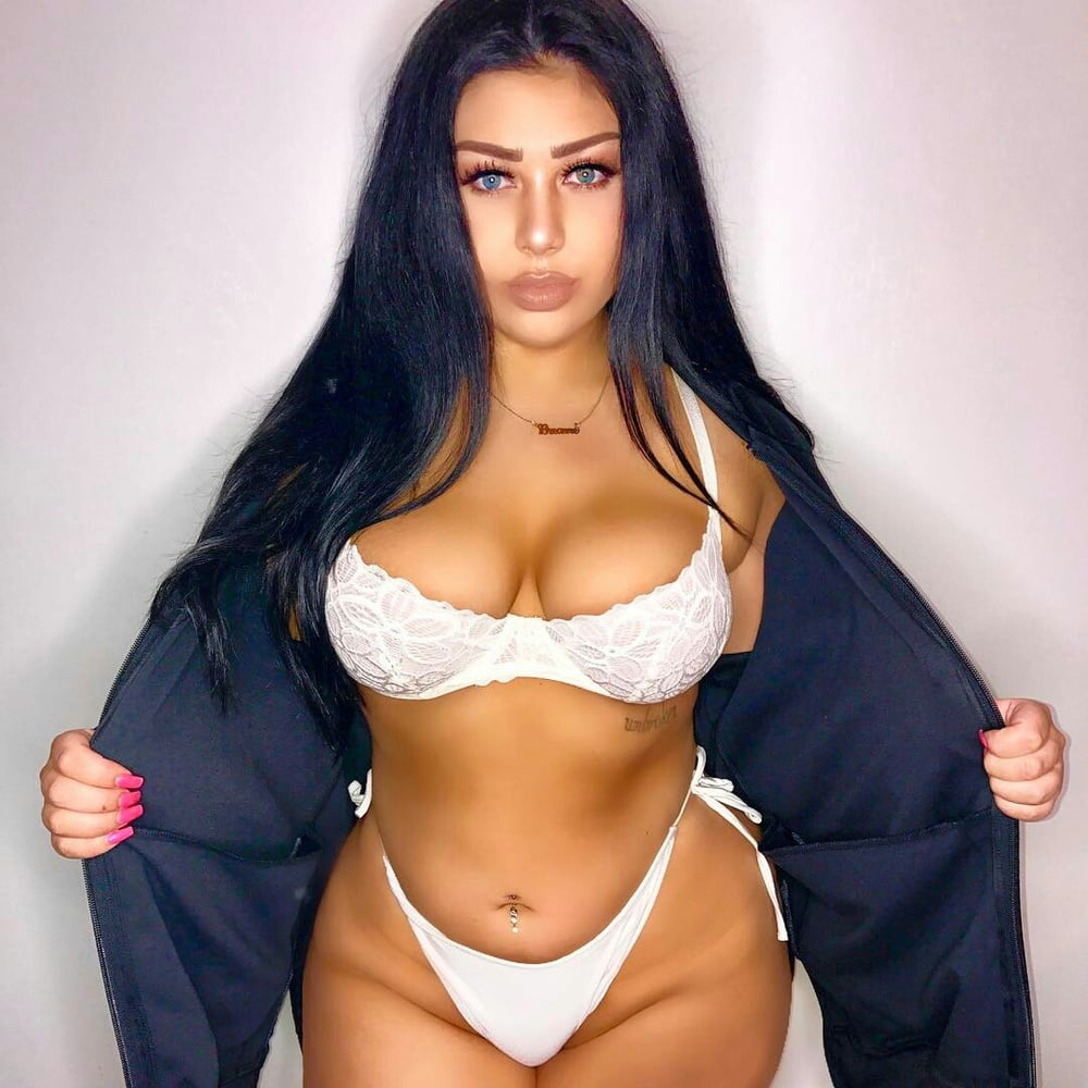 Instagram models in pose V #87790897