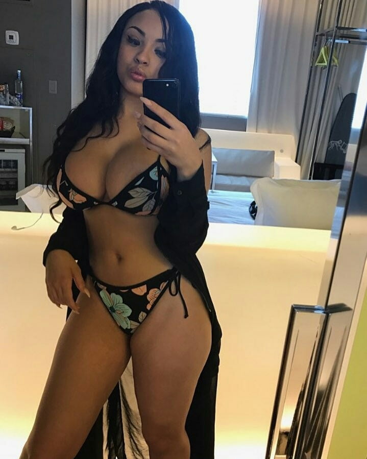 Instagram models in pose V #87791155