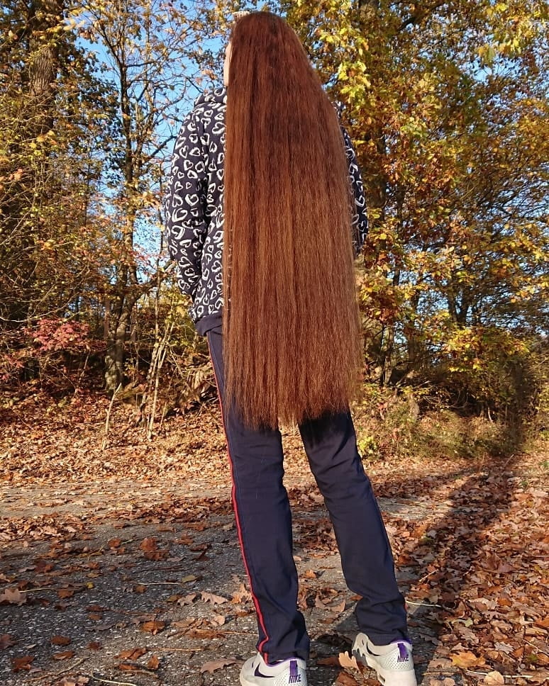 Kathy Long Hair Girl #96469808