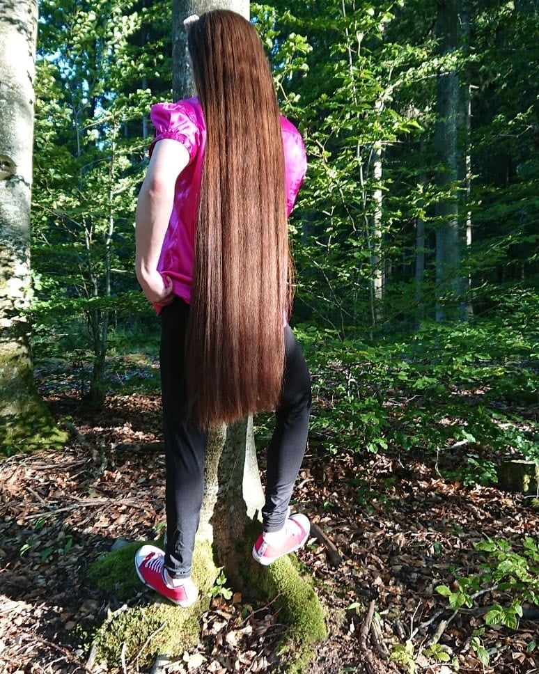 Kathy Long Hair Girl #96469862