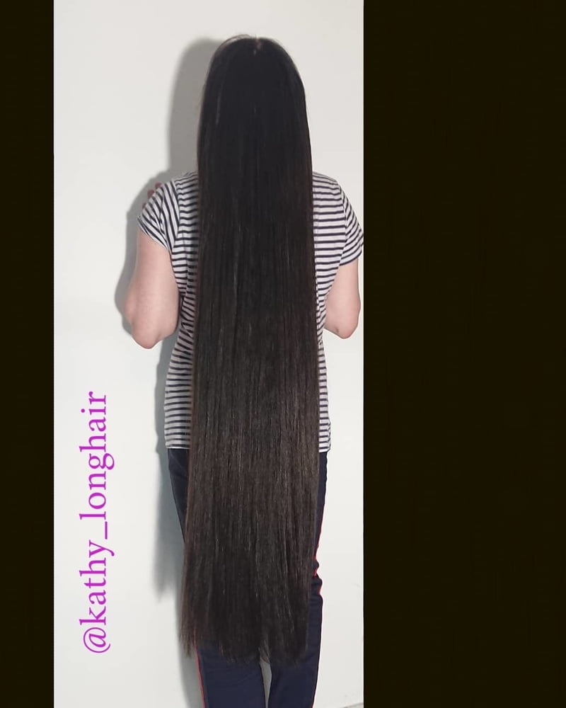 Kathy Long Hair Girl #96469908