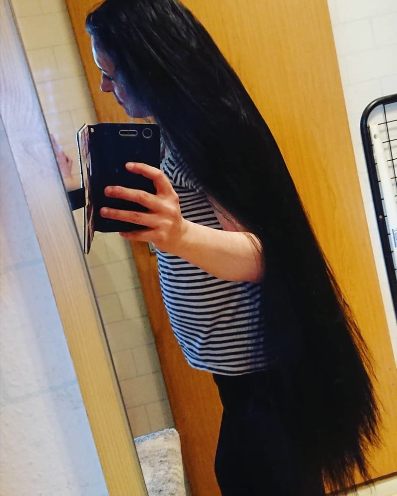 Kathy Long Hair Girl #96469934