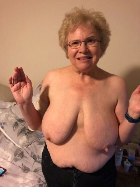 Granny big boobs #105856405