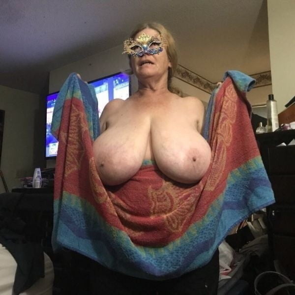 Granny big boobs #105856414