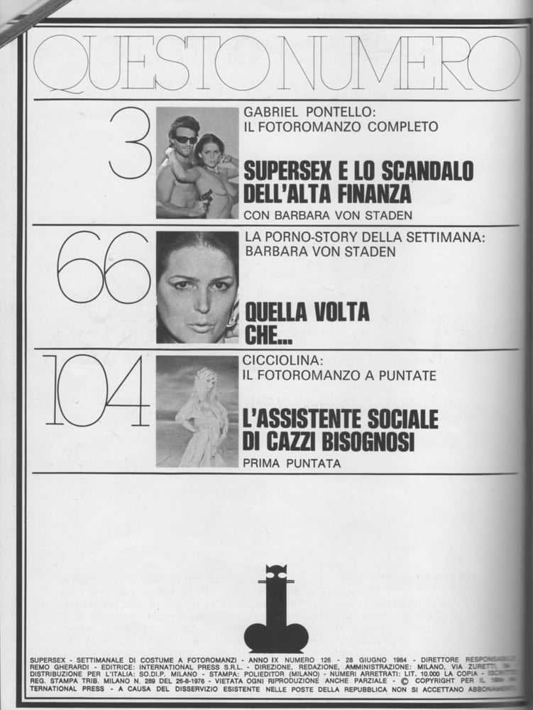 Supersex 126 (28-6-1984)
 #90418945