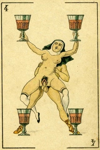 Erotische antike Karten
 #99352881