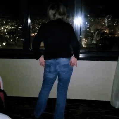 Naked in hotel window GIFs #106904874