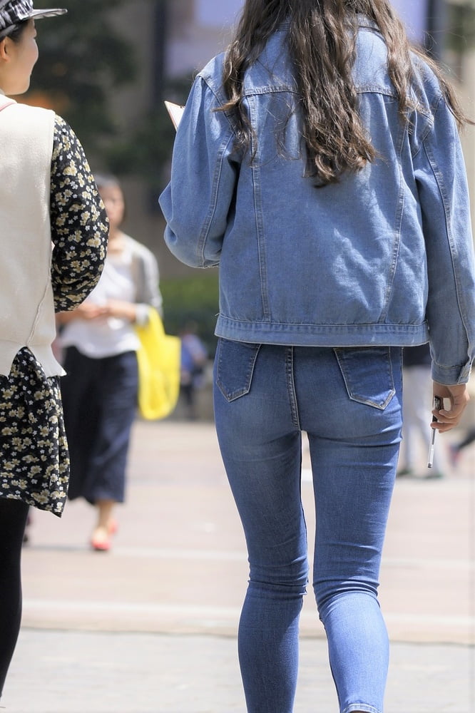Voyeur: Love Chinese jeans asses. #89025212