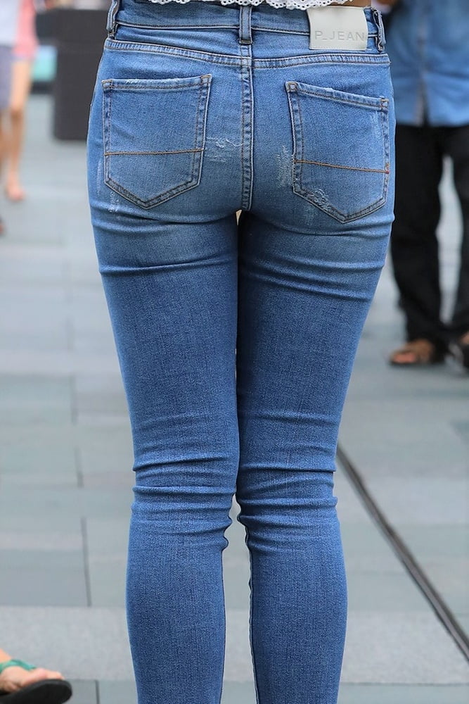 Voyeur: Love Chinese jeans asses. #89025268