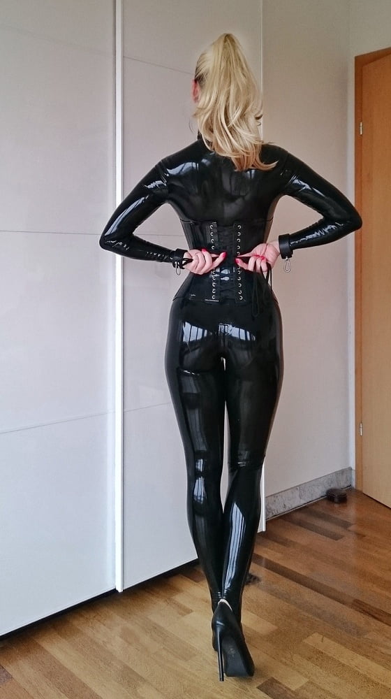 ponytailed leather and latex girls 29 #92996688