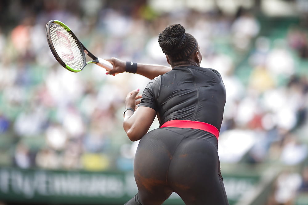 Serena Williams Fetter Fickarsch French open 2018 #96490552